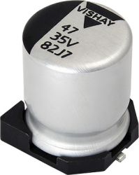 182 CPHZ Hybrid Conductive Polymer Aluminum Capacitors SMD (Chip), Low Impedance