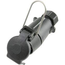 AS Schwabe 60463 Trailer connector 7-pin type S socket Open cable ends