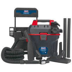 Sealey GV180WM Garage Vacuum 1500W with Remote Control - Wall Mounting