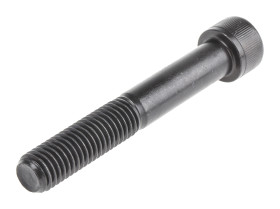 Śruba imbusowa M12 długość 80mm Nakrętka, gniazdo sześciokątne Stalowe RS PRO