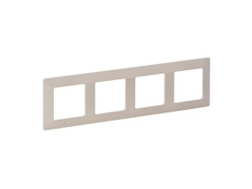 VALENA LIFE Ramka 4 poczwórna kremowa 754044 LEGRAND