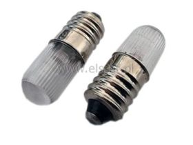 Żarówka 6,3V 150mA; 0,95W; gwint E10; matowa