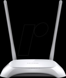 TL-WR840N Wi-Fi router, 2.4 GHz, 300 Mbit/s