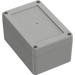 PC enclosure, (L x W x H) 120 x 80 x 60 mm, light gray (RAL 7035), IP66/IP68, BYB-3-90H0192