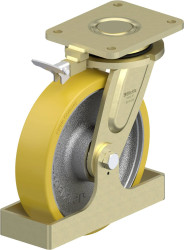 Blickle 908906 LS-GTH 250K-RI4-FS Koło obrotowe do dużych obciążeń Średnica koła: 250 mm Maksymalne obciążenie: 1500 kg