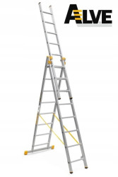 Drabina profesjonalna FORTE ALVE 3x8 szczebli 8608