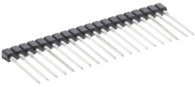 Gniazdo PCB 20 -pinowe raster: 2.54mm Kątowe Przewlekany