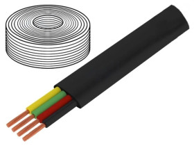 CM04 Przewód telefoniczny o długości 100m (rolka), liczbie żył 4