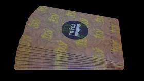 KARTA RFID Z NADRUKIEM KOLOROWYM - STANDARD MIFARE Classic EV1 1K