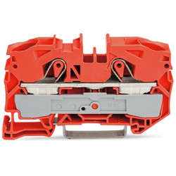 Kostka zaciskowa na szynie DIN WAGO poziomy: 1 6AWGWciskane TOPJOB S