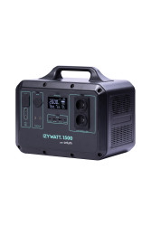 Przenośna stacja zasilania, Pwe: 1500W, Uwe: 230V, Uwy: 230V, l. faz: 1, IZYWATT 1500, 50 Hz