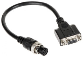 Kabel połączeniowy M16 10-pin / VGA (D-SUB) MC-AF10-DBF15 25cm