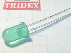 Dioda LED 5mm zielona