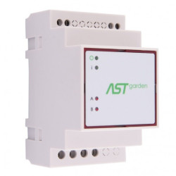ASTgarden - sterownik oświetlenia ogrodu na szynę DIN - 2 x wyjście 230V / 5A - IP20