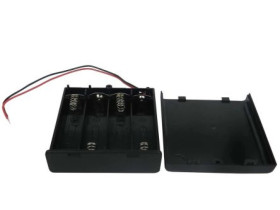 Uchwyt do baterii, x 4, Smycz przewodu