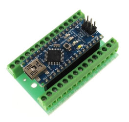 Opencircuit Arduino Nano terminal block shield DIY