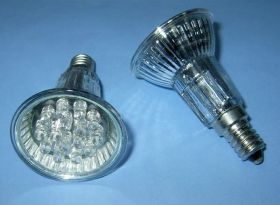 PAR-16 E-14 230V/1,0W 15xLED CIEPŁY BIAŁ