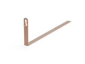 CU uchwyt pod dachówkę l-450 /z zaczepami 91002603 ELKO-BIS