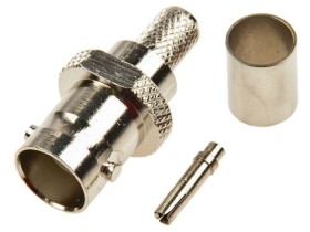 Gniazdo BNC, zaciskane 75ohm, RG59