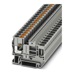 Blok zacisków przelotowych Phoenix Contact poziomy: PojedynczyWtykowe PT 6/1P OG 41A 1 kV