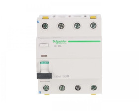 Wyłącznik różnicowoprądowy IID 4p 63A 100mA typ A A9Z22463
