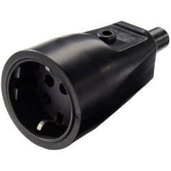 Martin Kaiser 551/sw Safety Socket IP20 PVC 250V Kink &amp; Earth Contact