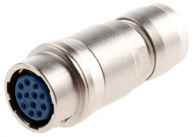 Złącze wielostykowe przemysłowe 12-pinowe Miniaturowe Montaż na kablu Gniazdo Hirose