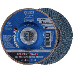 PFERD 67788126 power steelox flap Disc 125mm aggressive steel Work