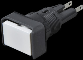 A0101Y Operator, can be illuminated, momentary action, rectangular