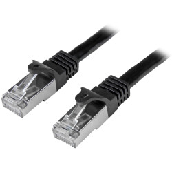 StarTech.com N6SPAT50CMBK Cat6 Patch Cable - Shielded (SFTP) - 0.5 m, Black