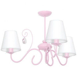Lampa sufitowa sara pink 3xE14 MLP1051