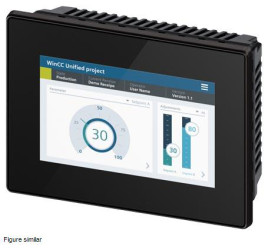 Panel HMI 7 cali Siemens SIMATIC rozdzielczość: 800 x 480 TFT