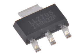 MOSFET N-kanałowy 5,2 A SOT-223 55 V SMD Pojedynczy 2,1 W 65 mΩ