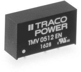 TracoPower TMV 1215EN Przetwornica DC/DC, do PCB 12 V/DC 15 V/DC 65 mA 1 W Ilość wyjść: 1 x Content 1 szt.