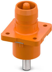 Plug, 1 pole, threaded connection, straight, 1571066