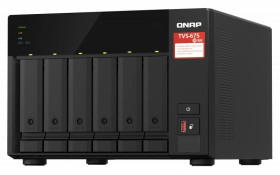 QNAP TVS-675-8G 6-zatokowy serwer NAS, ZhaoXin KX-U6580 2,5GHz, 8GB RAM, 2x2,5GbE, Tower