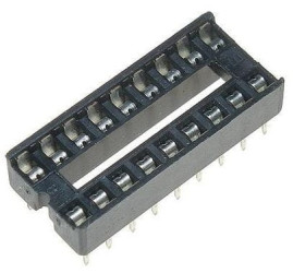 DIL 18 podstawka pod układ scalony THT