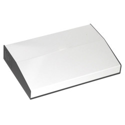 Hammond 515-0950 Sloped Enclosure 201x299x58/34mm Steel 2-Tone Grey