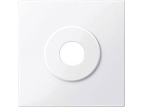 MERTEN Płytka czołowa System M wyłącznika na klucz dwupołożeniowy biały active MTN312925 SCHNEIDER ELECTRIC