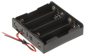 Koszyk na 4 akumulatory AKC-X4/18650