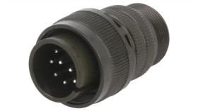 Ds3106a18-1P Złącze: Okrągłe, Wtyk, Na Przewód, Pin: 10, Męskie, Lutowanie,...