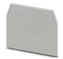 Pokrywa zamykająca Pokrywa końcowa Phoenix Contact Bloki zaciskowe do szyny DIN