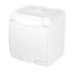 JUNIOR biały Gn.poj. IP54 GHE-1 kl. biała KARLIK