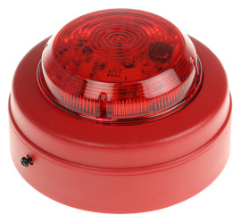 Sygnalizator 9 → 60 V dc Migające Czerwony Montaż powierzchniowy LED