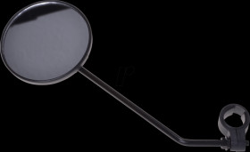Bike - mirror, round, black