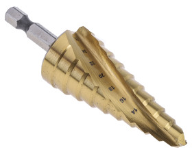 Wiertło Wiertło stopniowe od 14mm do 25mm DeWALT 9-stopniowe HSS