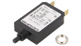 T13-211-10 Wyłącznik Nadprądowy Iznam: 10A Uznam: 240Vac 28Vdc Spst Bieguny: 1