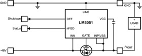 6-V to -100-V 690-uA IQ ORing FET controller