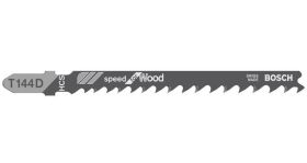 Brzeszczot do wyrzynarki T 144 D, Speed for Wood, Zestaw 3 szt. Bosch Accessories T 144 D Speed for Wood 2608630560 3 sz