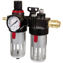 Einhell 4135000 Pneumatic Maintenance Unit 3/8&quot; Filter Oiler Gauge